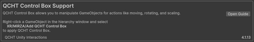 QCHTControlBoxSupport