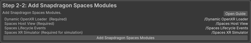 SnapdragonSpacesModules