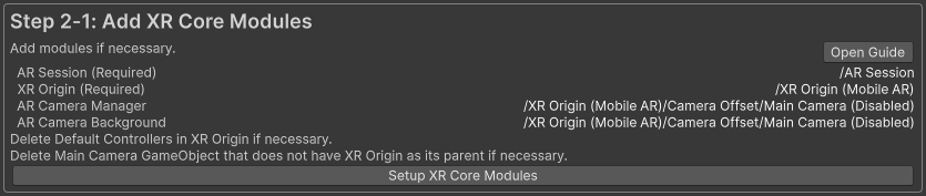 XRCoreModules
